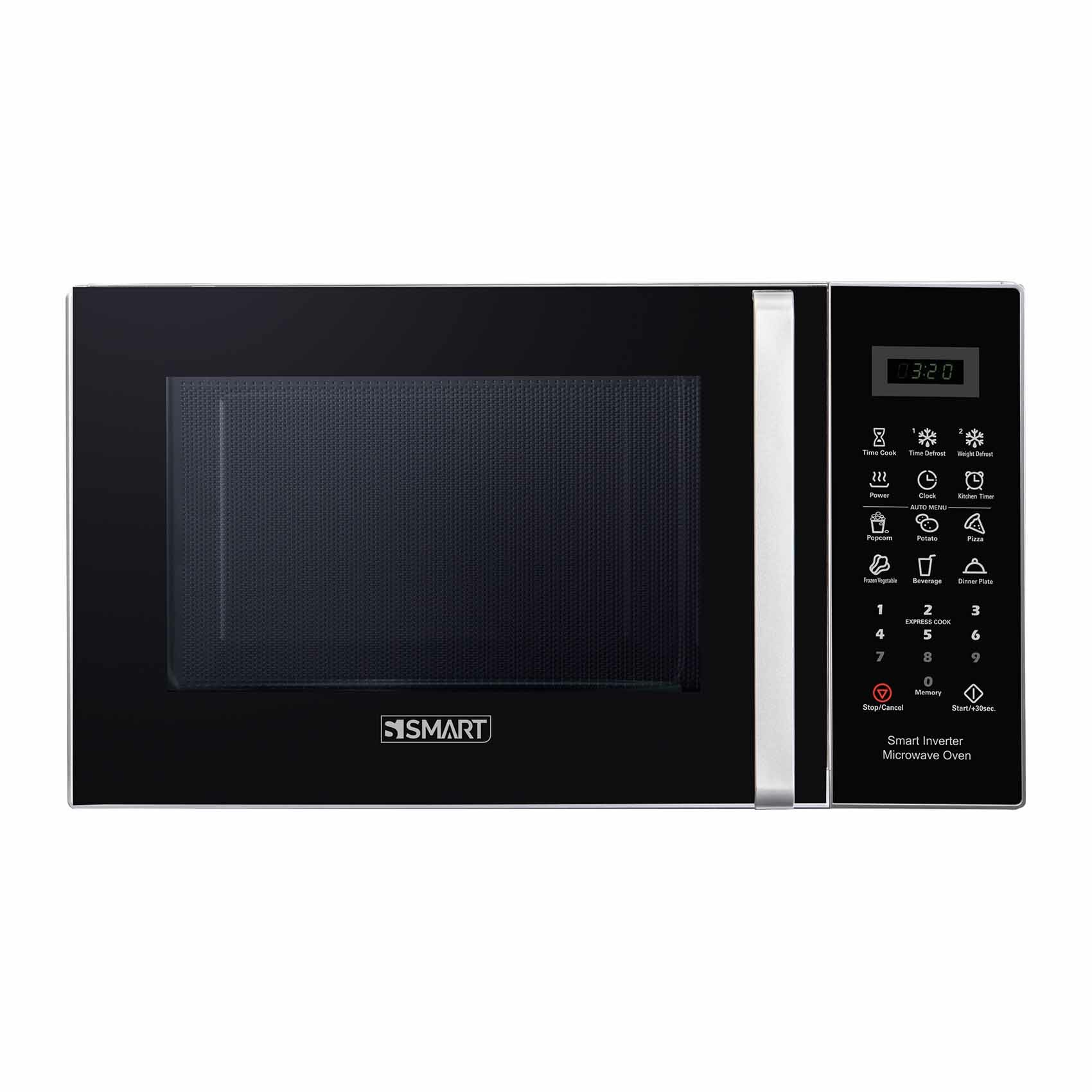 أحصل على أفضل عرض على ميكروويف سمارت، 25 لتر، 800 وات، فضي - SMW253AXX ...